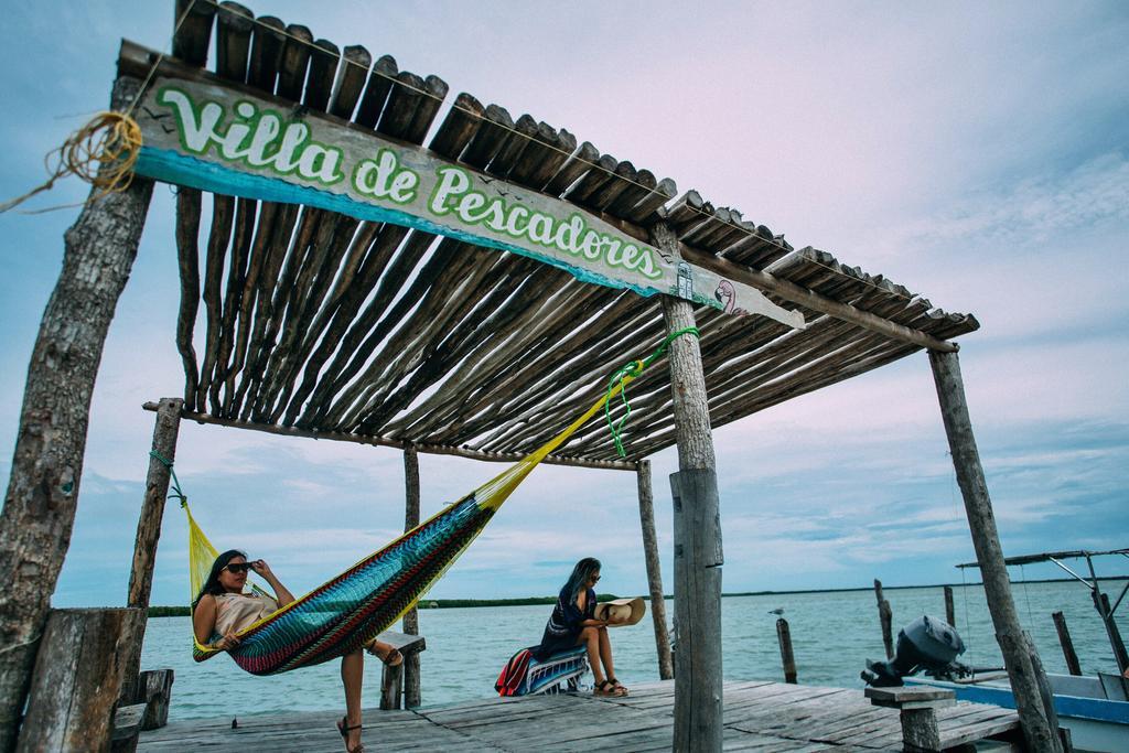 Hotel Villa De Pescadores Río Lagartos Buitenkant foto