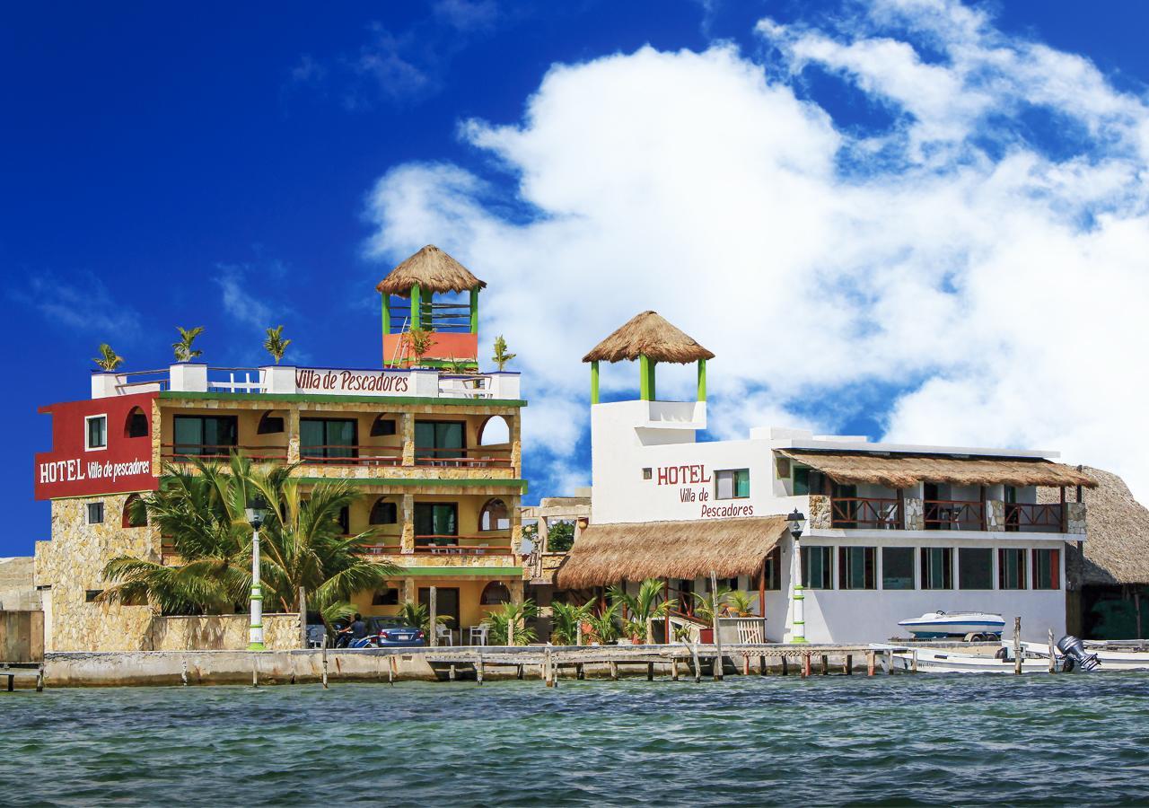 Hotel Villa De Pescadores Río Lagartos Buitenkant foto