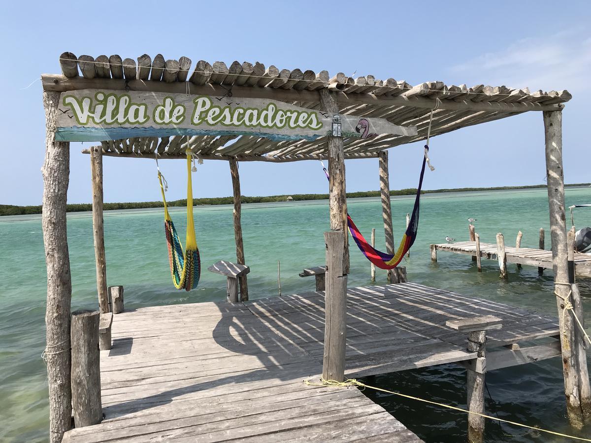 Hotel Villa De Pescadores Río Lagartos Buitenkant foto